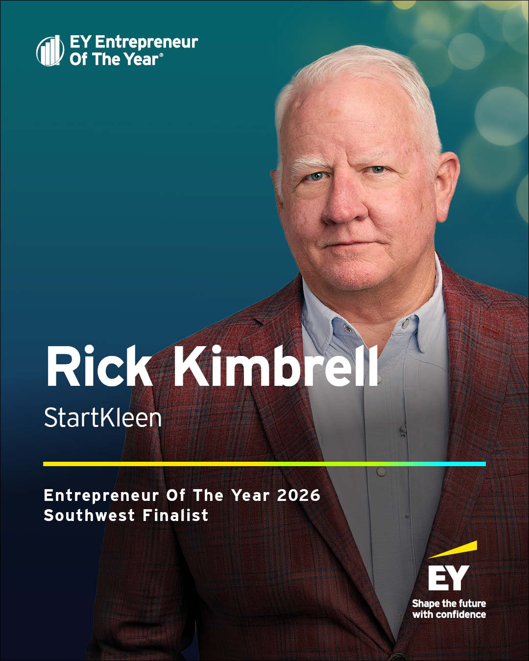 Rick Kimbrell Named Entrepreneur Of The Year 2026 Southwest Finalist by EY US | StartKleen